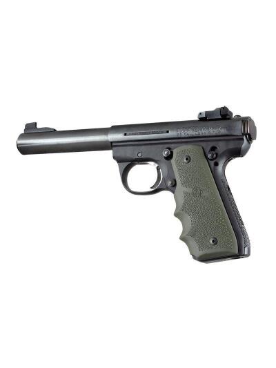 Ruger 22/45 RP Rubber Grip with Finger Grooves OD Green
