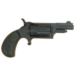 NAA 22M Mini Revolver Handgun .22 Magnum 5rd Capacity 1.625" Barrel Grey Cerakote with Cobblestone Grips - Image 1