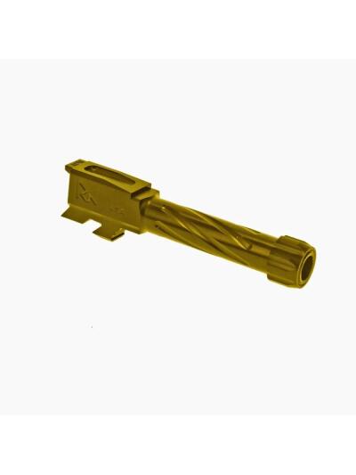 Rival Arms V1 Gold Threaded Barrel for Glock Model 43/43X