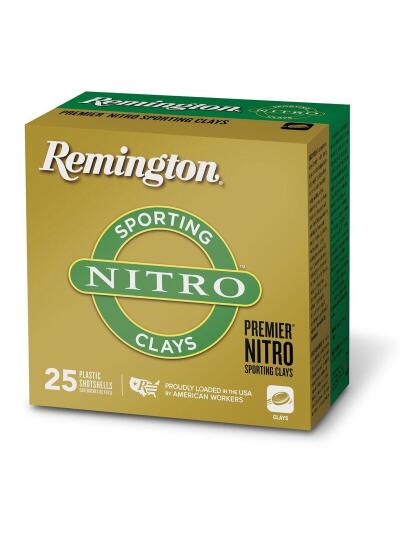 Remington Premier Nitro Sporting Clays Shotshells 28ga 2-3/4 in 3/4oz #7.5 1300 fps 25/ct