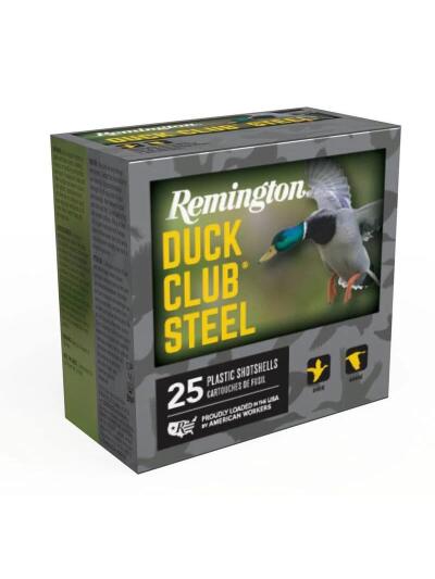 Remington Duck Club Steel Shotshells 20ga 3" 1oz 1300 fps #3 25/ct