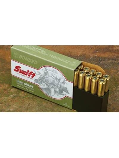 Swift Scirocco II Rifle Ammunition 7mm Rem Mag 150 gr BT 3036 fps 20/ct