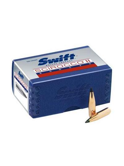 Swift Scirocco II Bullets 6.5mm .264" 130 gr BTS 100/ct