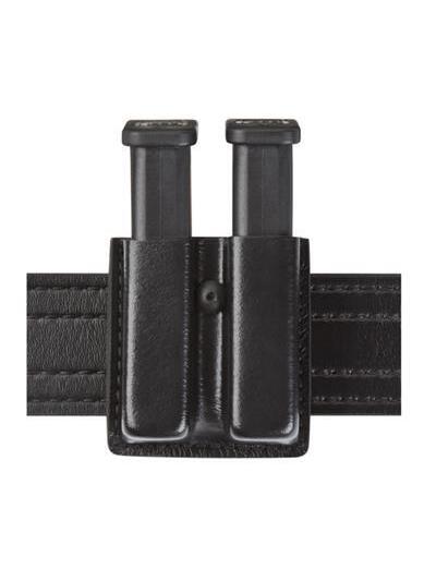 Safariland Slimline Open Top Double Magazine Pouch Size 5 for Glock 17/22 Black