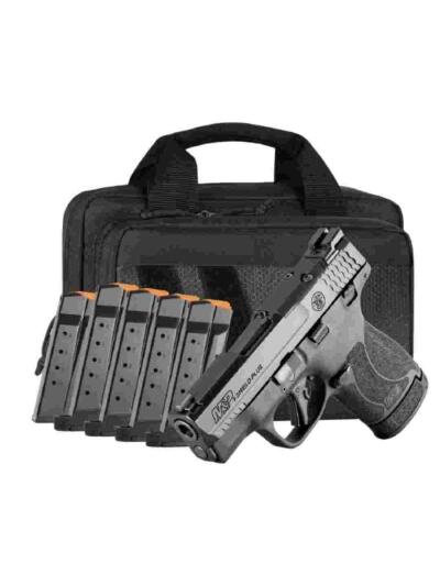 M&P 9 Shield Plus OR TS Carry On Bundle 9mm Luger 10(1)&13(5)rd Magazines 3.1" Barrel Savior Specialist Bag