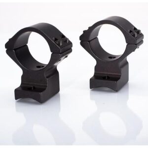 Talley Weatherby 307 Scope Rings 30mm Low Black - Image 1