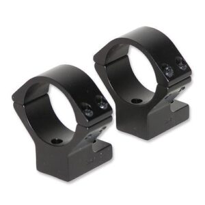 Talley Lightweight Alloy Scope Mounts - Black Anodized - 30mm - Medium Talley Knight MK 85 Tikka T3 & Tikka Master - Image 1