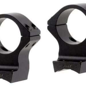 Talley Lightweight Alloy Scope Mount Combo Browning X-Bolt 1" High - Black Anodized - Image 1