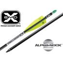 Ten Point EVO-X CenterPunch Carbon Arrows 20" with Molded ALPHA Nocks 6/pk