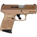Taurus G3c Handgun 9mm Luger 3/10rd Magazine 3.2? Barrel Tan MA Compliant