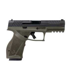 Taurus TX9 Full Size Handgun 9mm Luger 17rd Magazines(2) 4.5" Barrel Matte/Slide OD Green/Frame - Image 1
