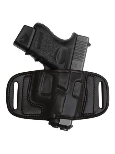 Tagua Gunleather Quick Draw Belt Holster for Glock 19/23/32/38 Black Right Hand