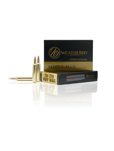 Weatherby Select Plus Rifle Ammunition 30-378 Wby Mag 180 gr Scirocco 3500 fps 20/ct