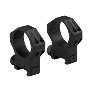 Sig Sauer Alpha6 Scope Ring Set 30mm High Profile 1.12" Al Matte Black - Image 1