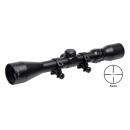 Truglo Trushot Rifle Scope w/Weaver Style Rings - 3-9x40mm  11.52-37.7' 3.15-3.94" Matte