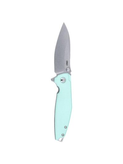 CKRT Ibis Folding Knife 3-1/10" Drop Point Blade Blue