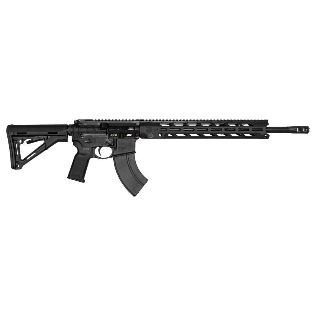 Diamondback Obsidian DB15 AR Rifle - Black | 6mm ARC | 18" Barrel | 15" M-LOK Handguard