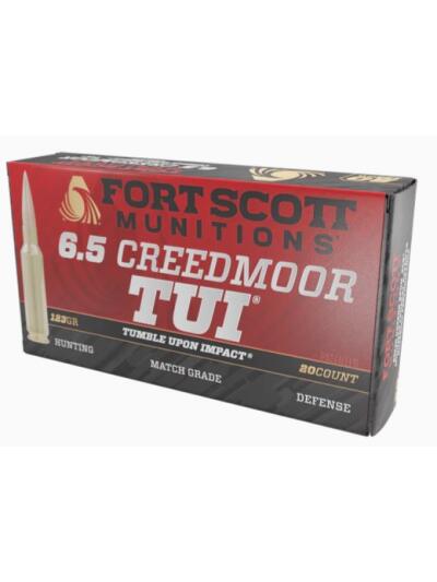 Fort Scott Munitions 6.5 Creedmoor Rifle Ammo - 123gr | 20rd Box