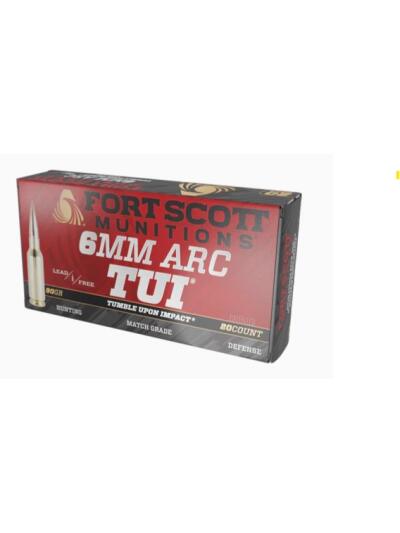 Fort Scott Munitions 6mm Arc Rifle Ammo - 90gr | 20rd Box