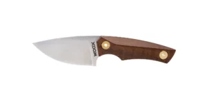 WOOX BAD BOY FIXED BLADE KNIFE - DROP POINT - WALNUT