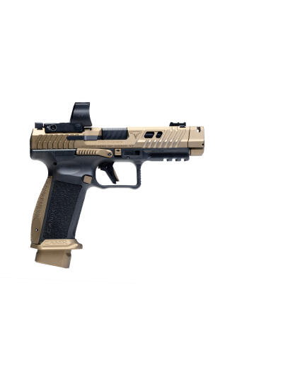 CENTURY CANIK TTI COMBAT W/MECANIC OPTIC 9MM PISTL 4.6" 2-18RD