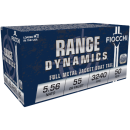 FIOCCHI AMO 5.56 NATO 55GR FMJBT 50-RD ( 20 BOXES PER CASE )