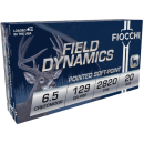 FIOCCHI AMO 6.5 CREEDMOOR 129GR PSP 20-RD (10 BOXES PER CASE)
