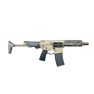 Q SUGAR WEASEL 300BLK SBR 7" W/ BRACE BLK/GRY 1-30RD MAGAZINE