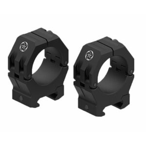 35MM MEDIUM (1.10'') SCOPE RINGS BLACK - Image 1