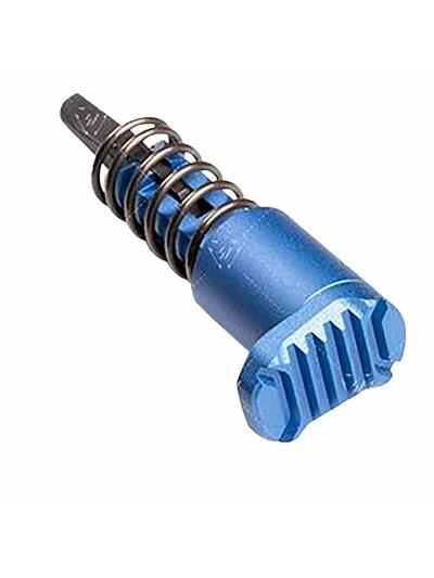 AR-15 EXTENDED FORWARD ASSIST LIGHTWEIGHT LOW PROFILE BLUE