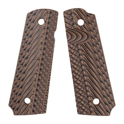 VZ OPERATOR II GRIPS, HYENA BROWN