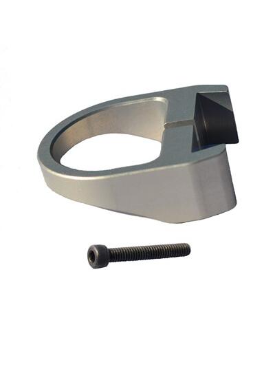 ''HALO'' CHARGING RING FOR RUGER  MKIV AND III - SILVER
