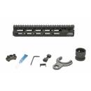 MCMR HANDGUARD  10'' M-LOK FREE FLOAT BLACK