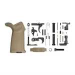LOWER PARTS KIT W/ MOE GRIP FOR AR-15 FDE - Image 1