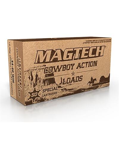 COWBOY ACTION 44-40 WINCHESTER 200GR LEAD FLAT NOSE 50/BOX
