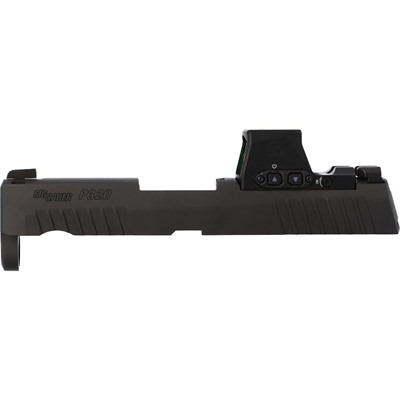 SLIDE ASSEMBLY P320X  3.6'' 9MM LUGER W/ROMEO-X SIGHT BLACK