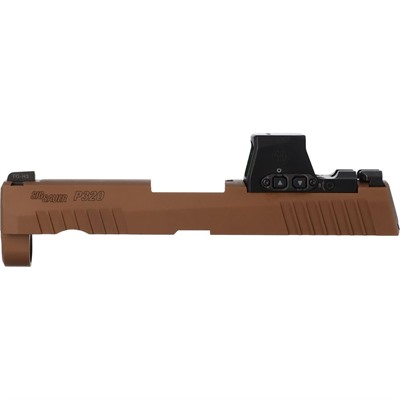 SLIDE ASSEMBLY P320X 3.9'' 9MM LUGER W/ROMEO-X SIGHT COYOTE