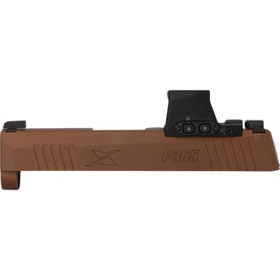SLIDE ASSEMBLY P365X 3.1'' 9MM LUGER W/ROMEO-X SIGHT COYOTE