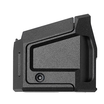 EXTENDED MAGAZINE PLATE +5 FOR SIG SAUER ALUMINUM BLACK