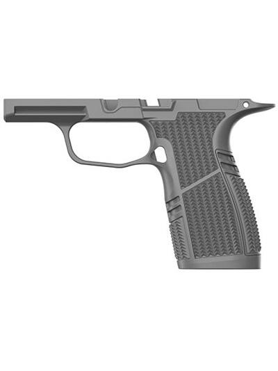 SNUB NOSE GRIP MODULE FOR SIG SAUER P365 GRAY