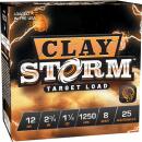 CLAY STORM 12 GAUGE 2-3/4'' 1-1/8OZ #8 SHOT 1250 FPS 25/BOX