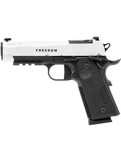 1911 X-CARRY FREEDOM SERIES 45ACP 4.25''BBL (2)8RD MAGS 2TONE