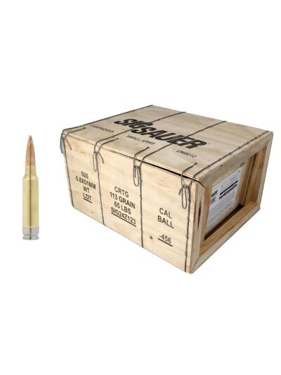 SIG SAUER AMMO 6.8X51 HYBRID BALL 920RD