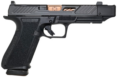 Shadow Systems SS-2211 DR920P Elite 9mm 4.50" 17+1 Black Nitride/Bronze Spiral Fluted Barrel W/ Compensator Optic Ready